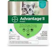 Advantage 2 Cat Kitten Under 5 Lbs
