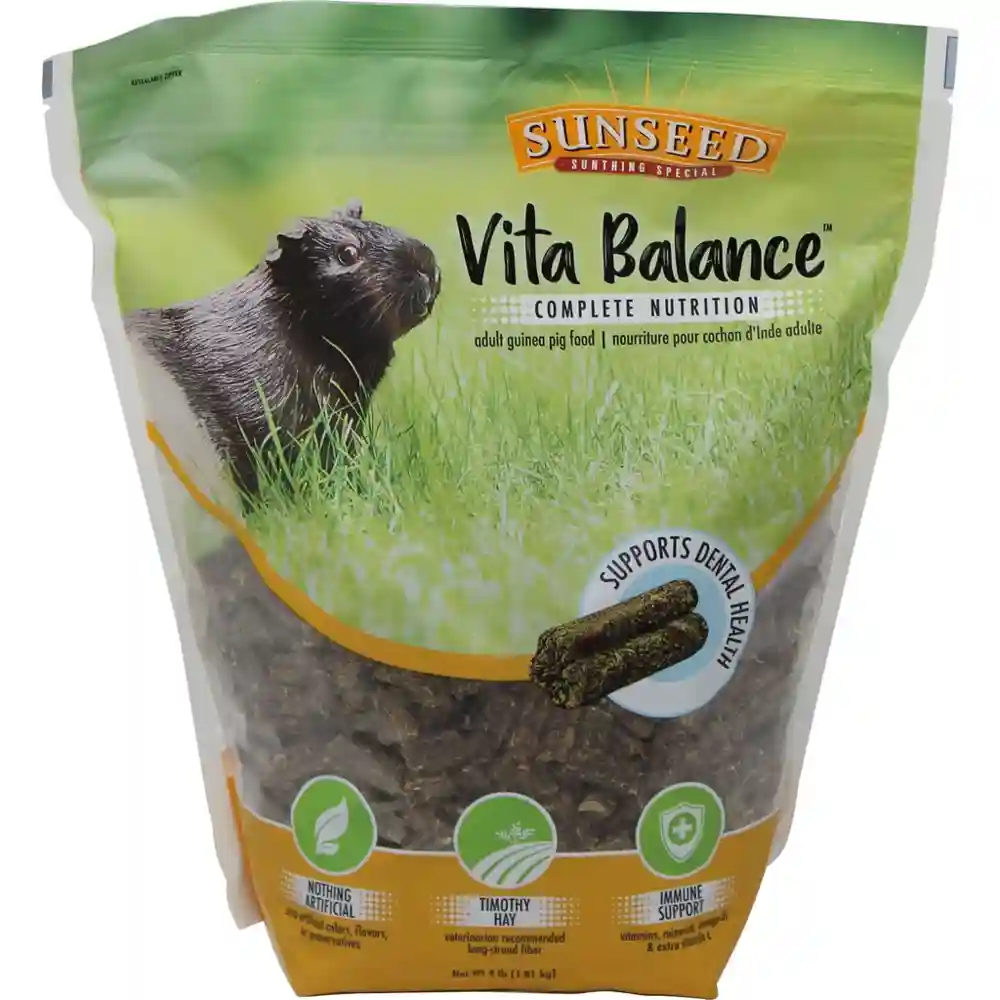 Sun Vita Balance Guinea Pig Food 4 Lb
