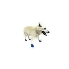 Waterproof Dog Boots, Blue, 12 Count Medium