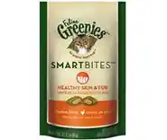 Smartbites Heathy Skin & Fur Salmon Cat Treats 2.1-oz