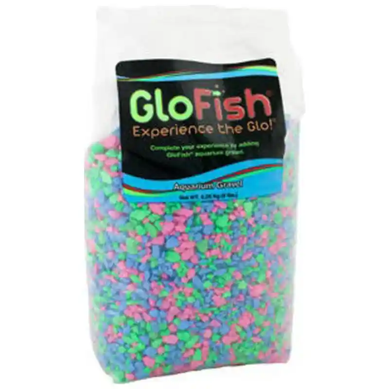 Tetra Glofish Gravel Pink/green/blue 5 Lbs