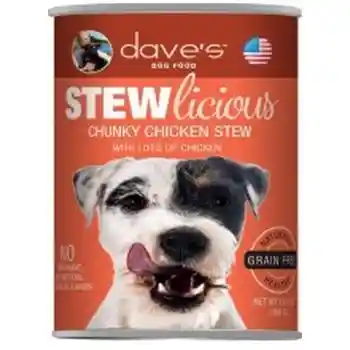 Daves Can Dog Chk Stew 12x13;