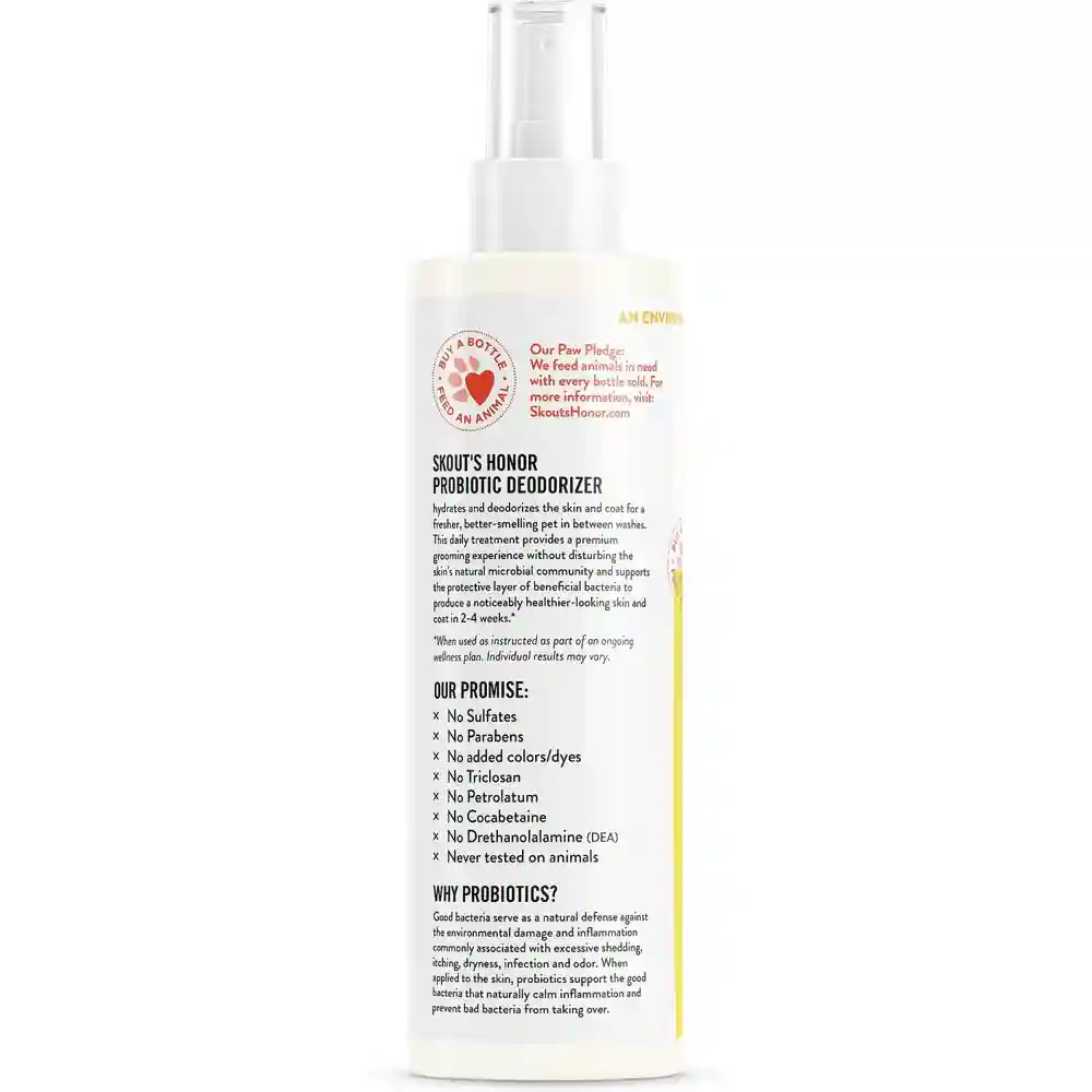Daily Use Pet Deodorizer Probiotic Honeysuckle 8-oz