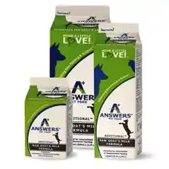 Answers Frozen Additional Goat's Milk 1 Pt