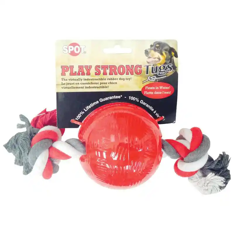 Play Strong Ball W/rope 3.25";