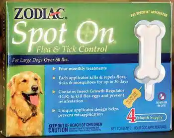 Zodiac Spot-on Large Dog 3 Cc 4 Pk