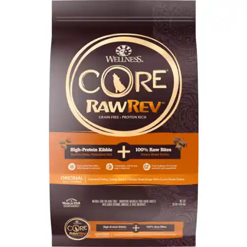 Wlns Core Raw Fzdr Tky Dog 10#;