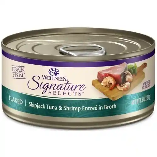 Wellness Can Cat Signature Tuna & Shrimp 5.3 Oz