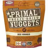 Freeze Dried Nuggets Grain Free Beef Formula Dog Food 5.5-oz