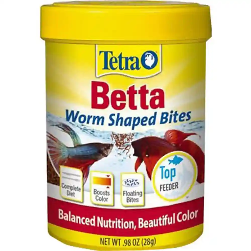 Tet Food Betta Worm Shape.98oz;
