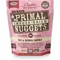 Freeze Dried Nuggets Grain Free Beef & Salmon Formula Cat Food 5.5-oz