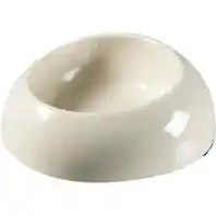 Bamboo Fiber Dog Dish Natural 8"