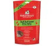 Dinner Patties Duck Goose Grain Free Freeze Dried Raw Dog Food 5.5-oz