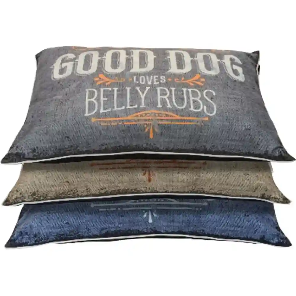Good Dog Graphic Pillow Bed
