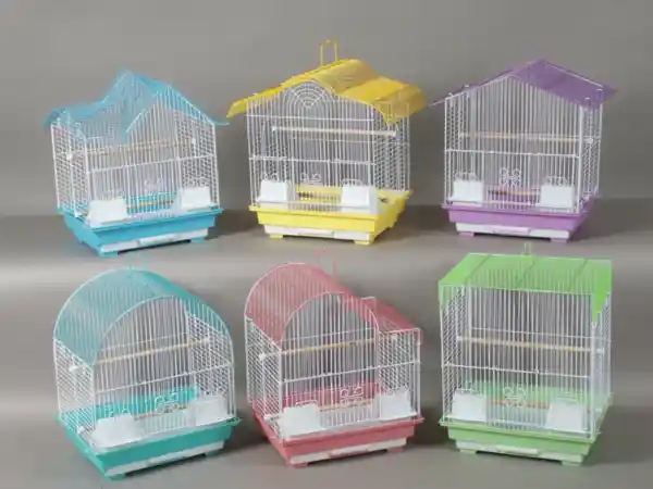 Cage Pastel Parakeet-assorted Colors Length: 37