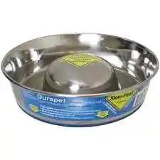 Slow Feed Bowl Stainless Medium
