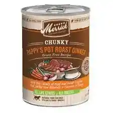 Chunky Grain-free Pappy's Pot Roast Dinner Canned Dog Food 12.7-oz