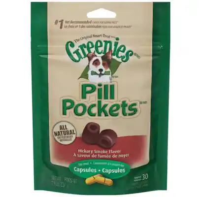 Greenies Pill Pockets For Capsules Hickory 7.9 Oz