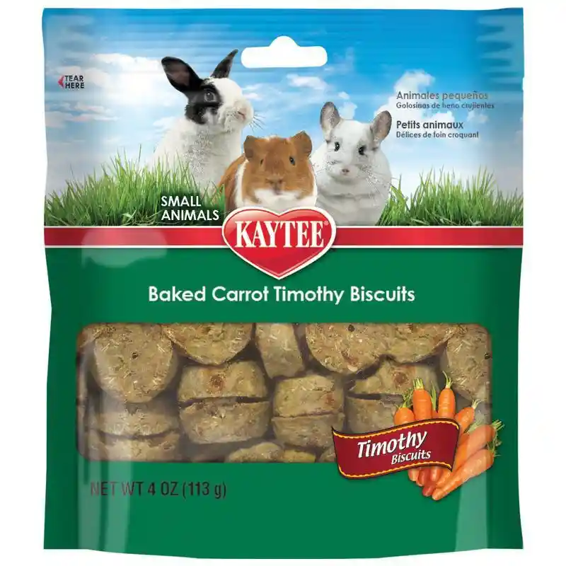 Timothy Hay Baked Carrot Small Animal 4 Oz