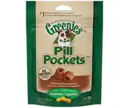 Pill Pockets Canine Peanut Butter Dog Treats For Capsules 7.9-oz