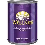 Wellness Can Dog Chicken & Sweet Potato 12.5 Oz