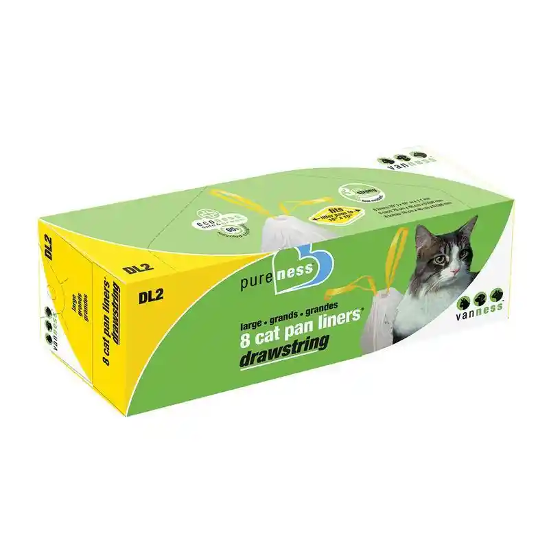 DISC Drawstring Pan Liner Dl2 Large 8 Pack