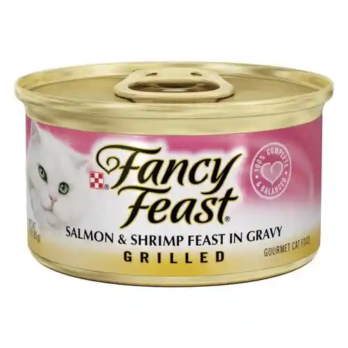 Fancy Feast Grilled Salmon/shrimp 3 Oz