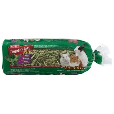 Kaytee Timothy Hay Plus Mint 24 Oz