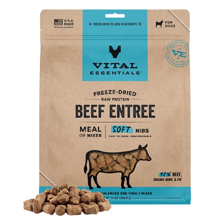 Vital Essentials FD Soft Nibs Beef 14oz