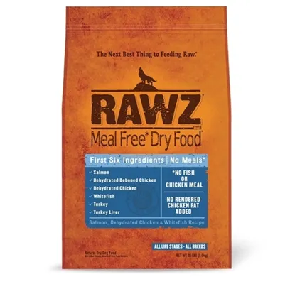 Rawz Slm/ckn/whfs Dog Fd 20#;