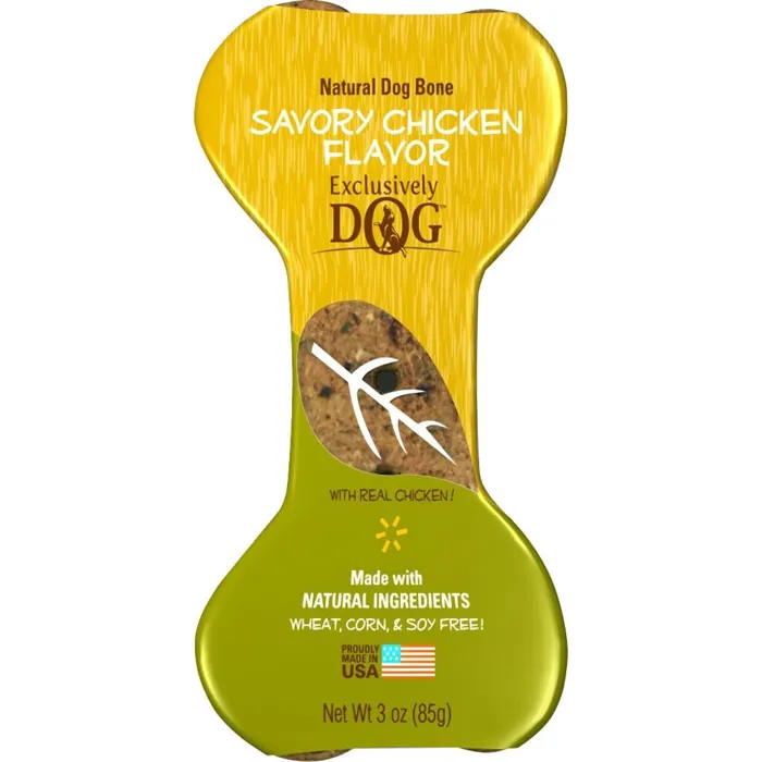 Savory Chicken Flavor Bones 12 Pk. 3 Oz.