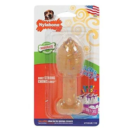 Durachew Flavor Frenzy Birthday Cake Chew Bone Wolf