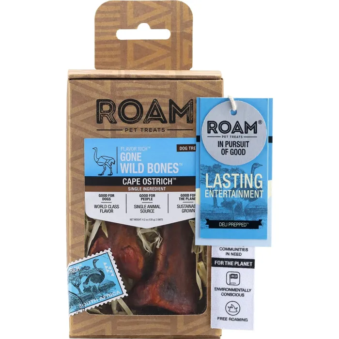 Roam Gone Wild Ostrich Bne 2pck;