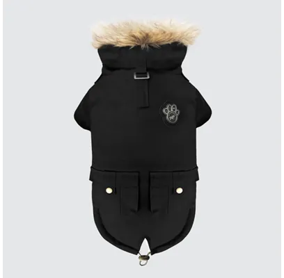 Size 10 Army Parka - Black;