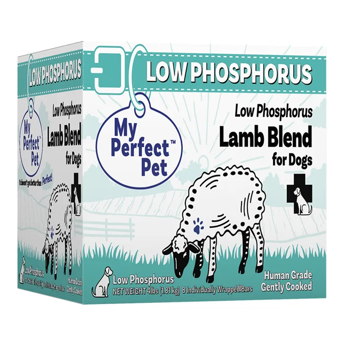 My Perfect Pet Dog Frzn Cook Low Phos Lamb 4-lb