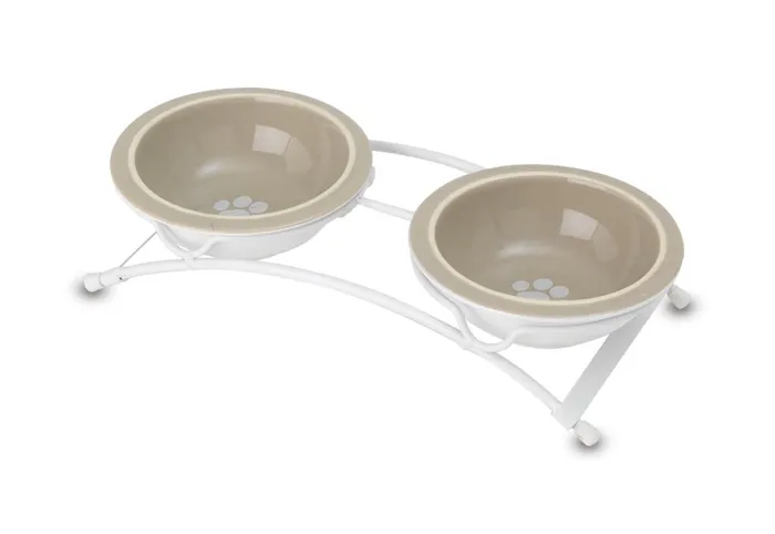 Toftee's Paws Taupe Dining Set 6"