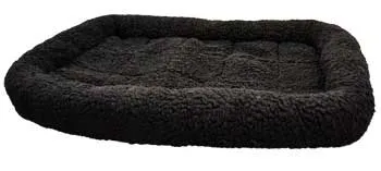 Dreamzone Fleece Bed Black 2000 24"x19"