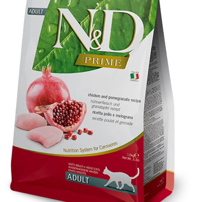 Farmina N&d Prime Chicken & Pomegranate Dry Cat Food 3.3-lb