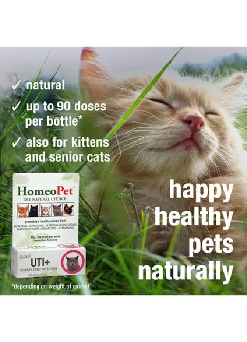 Homeopet Urinary Tract Infection For Cats 15ml