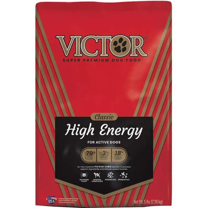 Victor Dog High Energy Beef 5#
