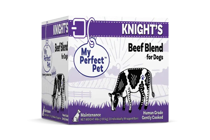 My Perfect Pet Dog Frzn Cook Knights Beef 4-lb