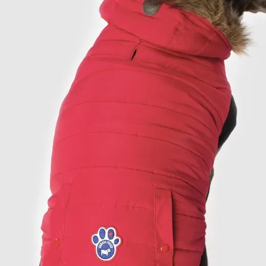 North Pole Parka In Red 12"