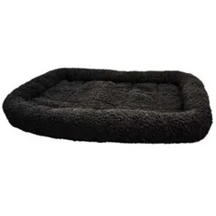 Dreamzone Fleece Bed Black 2000 24"x19"