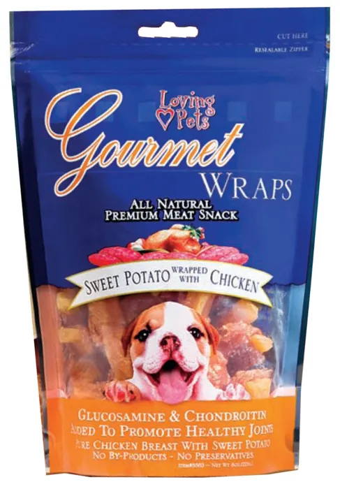 Gourmet Wraps Sweet Potato & Chicken 8 Oz