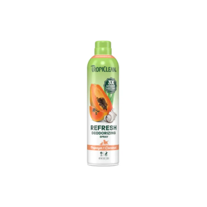 Tropiclean Deodorizing Spray Papaya 10oz