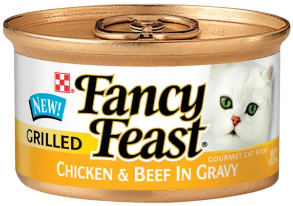 Fancy Feast Grilled Chicken/beef 24x3 Oz