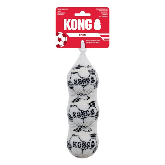 Kong Sport Scocer Balls Medium 3-pk