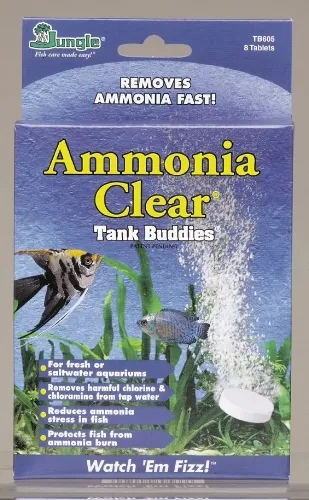 Tank Buddies Ammonia Clear 8 Tablets