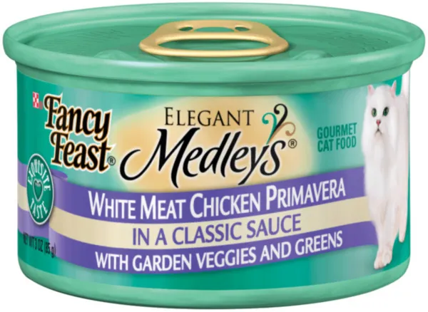Fancy Feast Elegant Medley Chicken Primavera 3 Oz