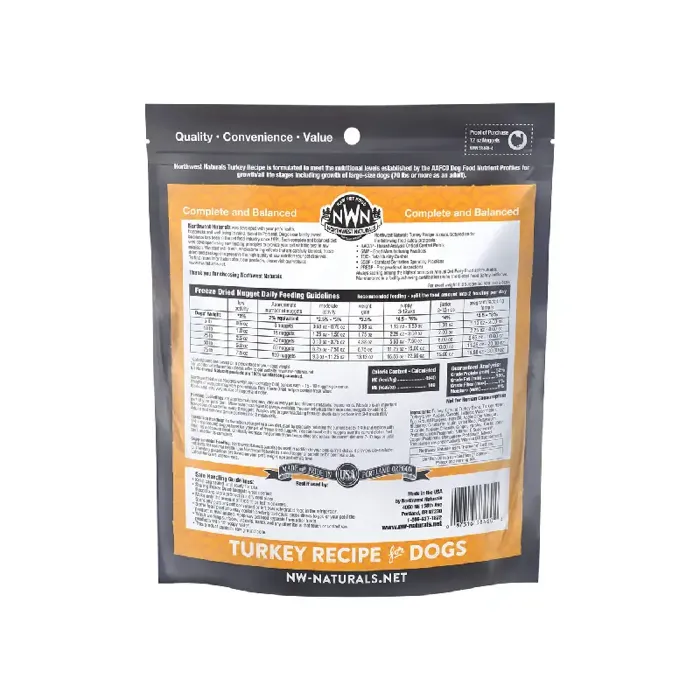 Northwest Naturals Raw Dog FD Turkey 25oz